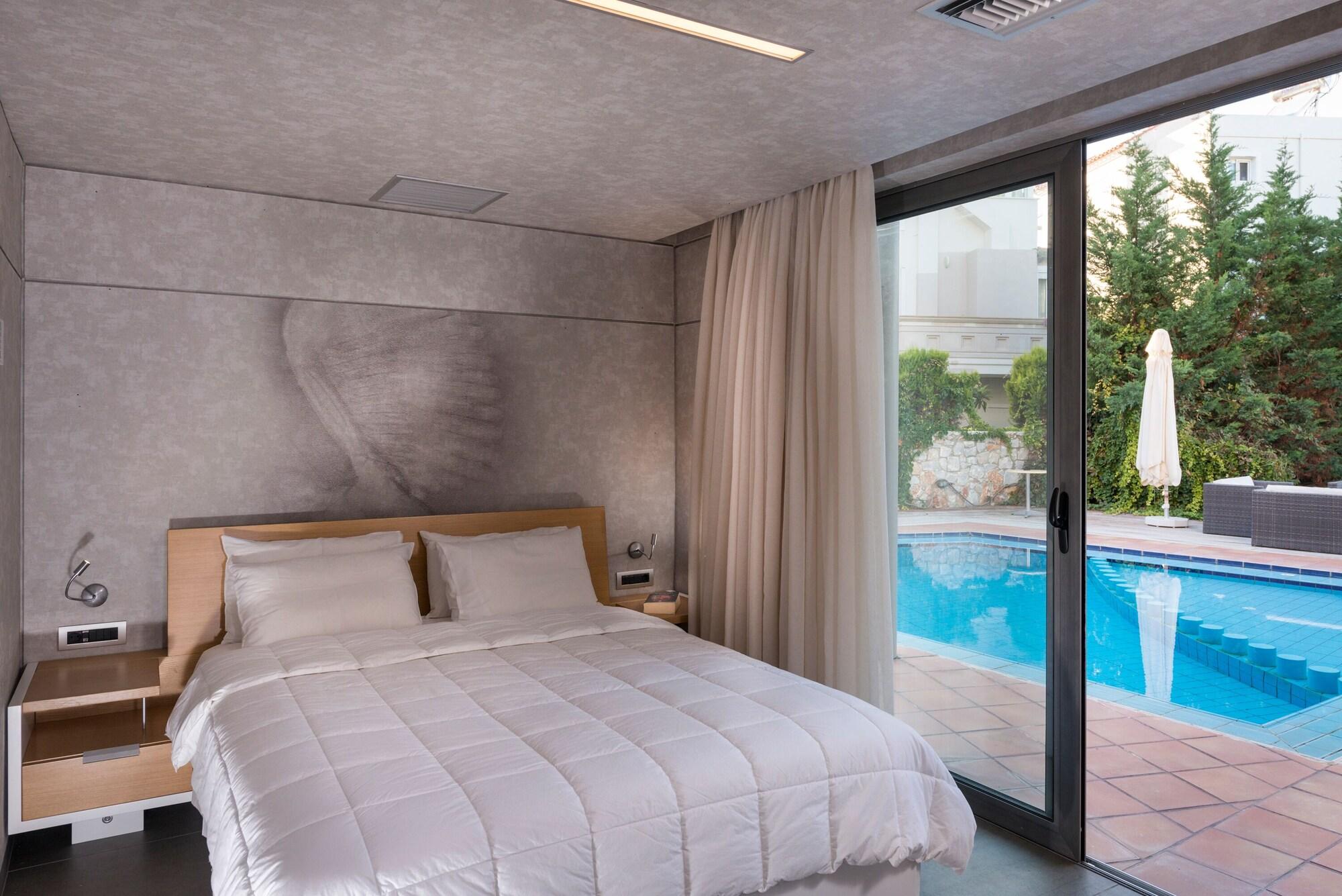Icarus Hotel Kalamaki Exteriör bild
